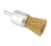 Draper Flat Top Decarbonising Wire Brush 26mm 6mm Shank