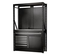 Draper BUNKER® 14 Piece Modular Storage Combo 2 Tier Racking with Stainless