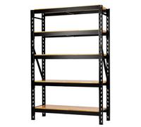 Draper Bunker 22 Piece Modular 5 Tier Racking With Hardwood Shelving, 1500mm 27995