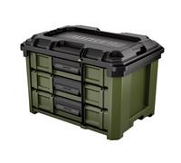 Draper Bunker Load-Up 3 Drawer Stacking Tool Box 570mm - Heavy-Duty Impact-Resistant Storage