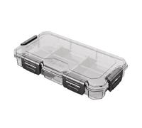 BUNKER Load-Up Waterproof Organiser - IP65 Dust & Water Resistant - 9 Compartment Storage with Removable Dividers - Transparent Lid for Easy Access - Fits Load-Up Tool Boxes & Crates