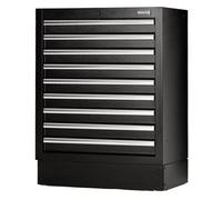 Draper Bunker Modular Floor Cabinet, 9 Drawer, 680mm