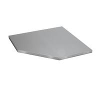 Draper Bunker Modular Stainless Steel Worktop For Corner Cabinet, 865mm 33203