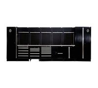 Draper Bunker Modular Storage Combo With Sink And Stainless Steel Worktop (25 Piece) 04391