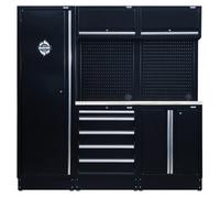 Draper Bunker Modular Storage Combo With Stainless Steel Worktop (11 Piece) 04503