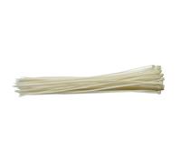 Draper Cable Ties, 4.8 x 400mm, White (Pack of 100)