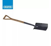 Draper - Carbon Steel Digging Spade Ash Handle Gardeners DIY