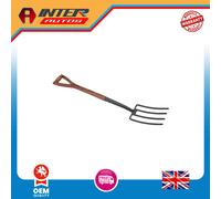 Draper Carbon Steel Garden Fork with Ash Handle 14301