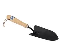 Draper Carbon Steel Hand Trowel With Hardwood Handle & Wrist Strap Black