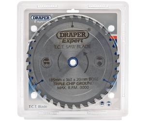 Draper Circular Metal Cutting Saw Blade 185mm x 20mm x 36T 03637