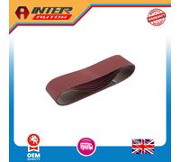 Draper Cloth Sanding Belt, 100 x 915mm, 80 Grit (Pack of 5) 09264