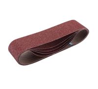 Draper Cloth Sanding Belt, 100 x 915mm, 80 Grit (Pack of 5)