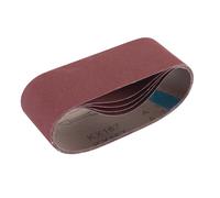 Draper Cloth Sanding Belt, 75 x 457mm, 180 Grit (Pack of 5)