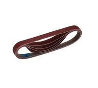 Draper Cloth Sanding Belt Aluminium Oxide 10 x 330mm 120 Grit 5 Pieces Accessory