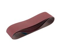 Draper Cloth Sanding Belt Aluminium Oxide 100 x 915mm 180 Grit 5 Pcs Accessory