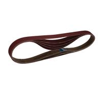 Draper Cloth Sanding Belt Aluminium Oxide 25 x 762mm 120 Grit 5 Pieces Accessory