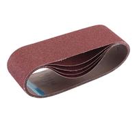 Draper Cloth Sanding Belts 75 x 533mm 75mm x 533mm 80g Pack of 5