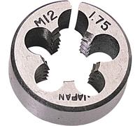 Draper Coarse Circular Die Metric M12 1"