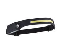 Draper COB LED Rechargeable 2-in-1 Head Torch with Wave Sensor, 3W, USB-C Cable Supplied
