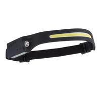 Draper COB LED Rechargeable 2 in 1 Wave Sensor Head Torch Black