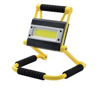 Draper COB LED Rechargeable Folding Worklight and Power Bank, 20W, 750 - 1,500 Lumens