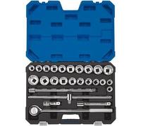 Draper Combined MM/AF Socket Set, 3/4" Sq. Dr. (26 Piece)
