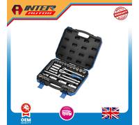 Draper Combined MM-AF Socket Set, 3-8" Sq. Dr. (39 Piece) 16361