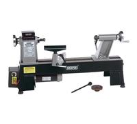 Draper Compact Digital Variable Speed Wood Lathe Cast Iron Construction 550W