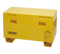 Draper Contractors Site Storage Box Yellow 1200mm 600mm 600mm