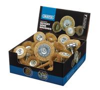 Countertop Display of Cup and Rotary Wire Brushes