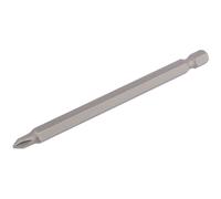 Draper Cross Slot Screwdriver Insert Bit 1/4" Hex 100mm Long No.1 1 Pieces Grey
