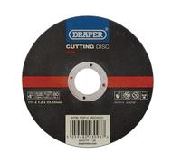 Draper CUT/DISC MULTI - 115X1.2MM 94780 Multi-Purpose Cutting Disc, 115 x 1.2 x 22.23mm