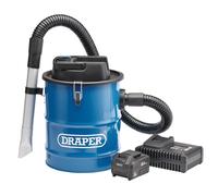 Draper D20AV12 D20 20v Cordless Ash Vacuum Cleaner 1 x 3ah Li-ion Charger