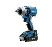 DRAPER D20 20V Brushless 1/2" Mid-Torque Impact Wrench with 2 x 2Ah Batteries and Charger (250Nm) [55343]