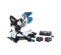 Draper D20 20V Comp. Mitre Saw (twin)