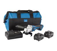 Draper D20 20V Brushless Angle Grinder 115mm 2 x 5.0Ah Batteries & Charger 99730