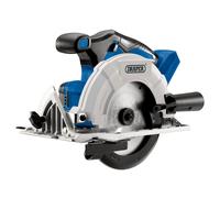 Draper D20 20V Brushless Circular Saw Sold Bare Blade 165mm Speed 3650rpm 55519