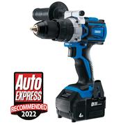 Draper D20 20V Brushless Combi Drill, 1 x 4.0Ah Battery, 1 x Fast Charger