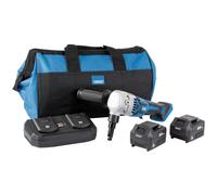 Draper D20 20V Brushless Nibbler, 2 x 3.0Ah Batteries, 1 x Twin Charger, 1 x Bag