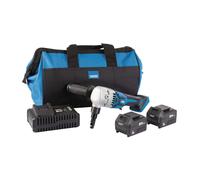 Draper 99732 D20 20V Brushless Nibbler Kit (+2 x 5Ah Batteries, Ch...