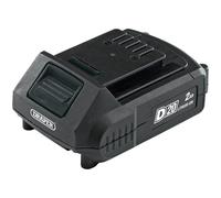 Draper 55887 D20 20V Li-Ion Battery 2.0Ah each 1