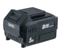 Draper 55907 D20 20V Lithium Battery (5.0Ah)