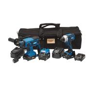 Draper D20 20V Impact Driver and SDS+ Drill Kit