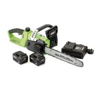 DRAPER D20 40V Chainsaw with 2 x Batteries and Twin Charger [30903]