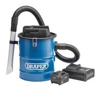 Draper D20 Cordless 1 x 3.0Ah 12L Ash Vacuum Cleaner - 20V