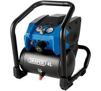 Draper 08093 D20 20V Compressor, 4L (Sold Bare)