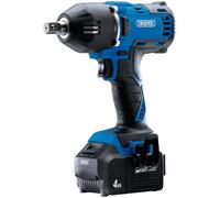 D20 20V Brushless Mid-Torque Impact Wrench, 1/2"" Sq. Dr., 400Nm, 2 x 4.0Ah Batteries, 1 x Charger