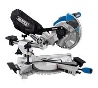 Draper 55588 D20 20V Brushless 185mm Sliding Compound Mitre Saw - Bare, Blue and Black