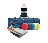 Draper Da Car Polisher 150mm Detailing Buffer 5 Sponge Kit + Illusion Revive