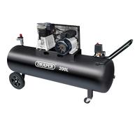 Draper 55315 Belt-Driven Air Compressor 200L 2.2Kw each